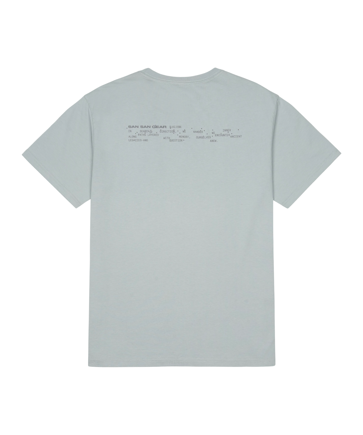 SAN SAN GEAR |LOGO T-SHIRT "SKY BLUE"