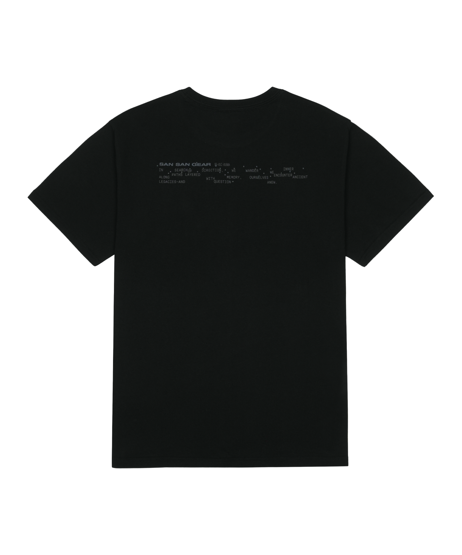 SAN SAN GEAR |LOGO T-SHIRT "BLACK"