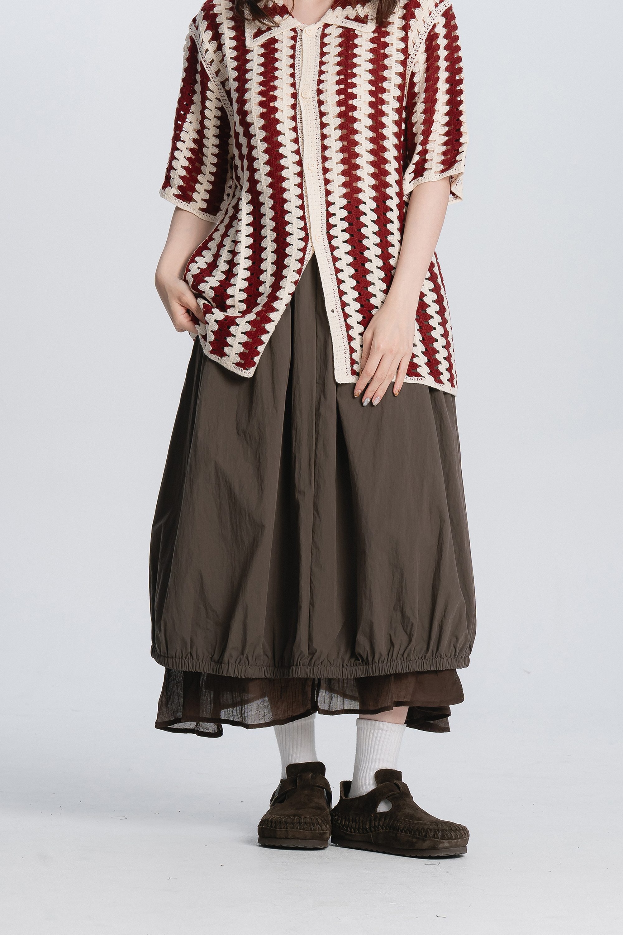 日日女孩層次荷包裙 3色