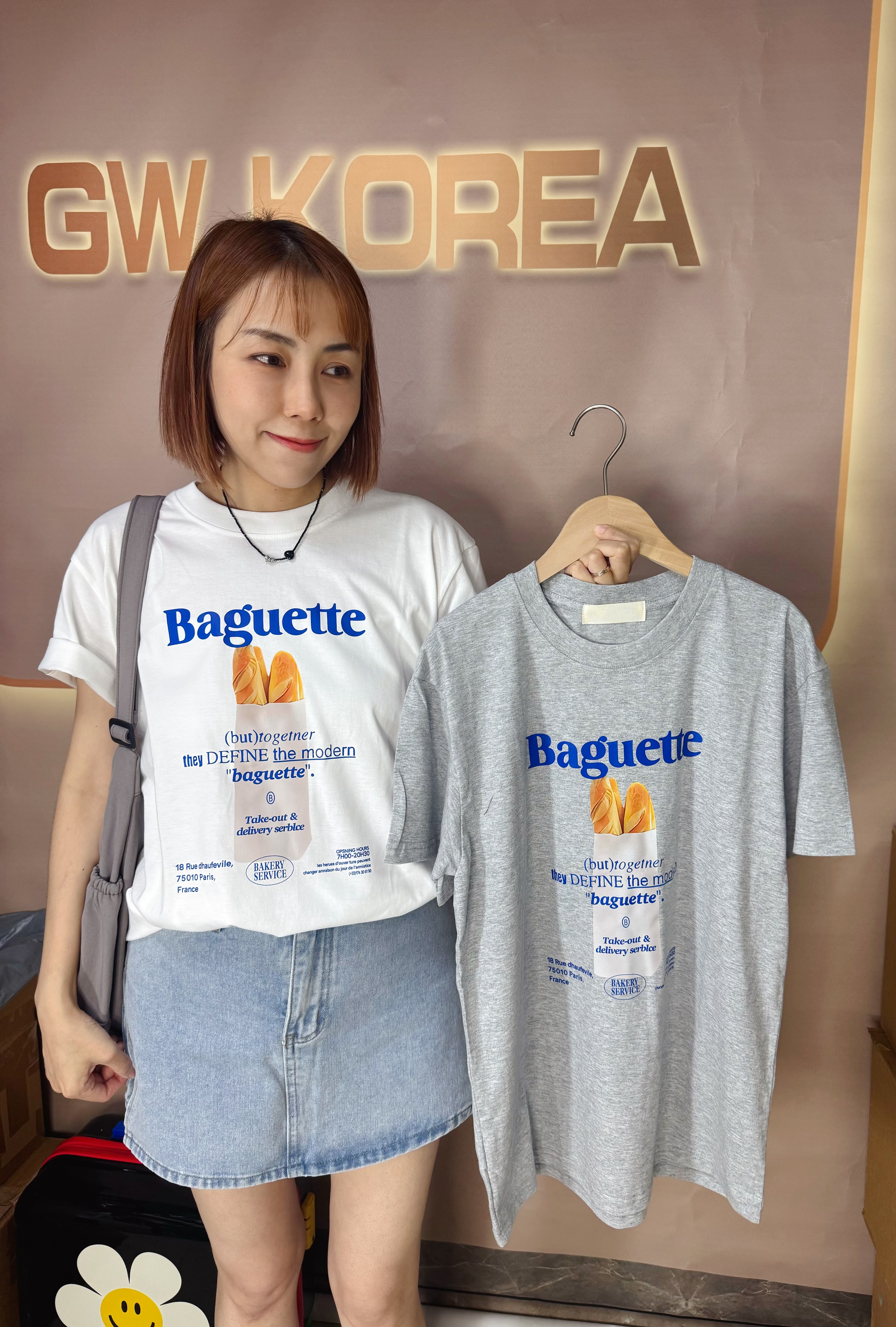 SH26415 法包Print Tee