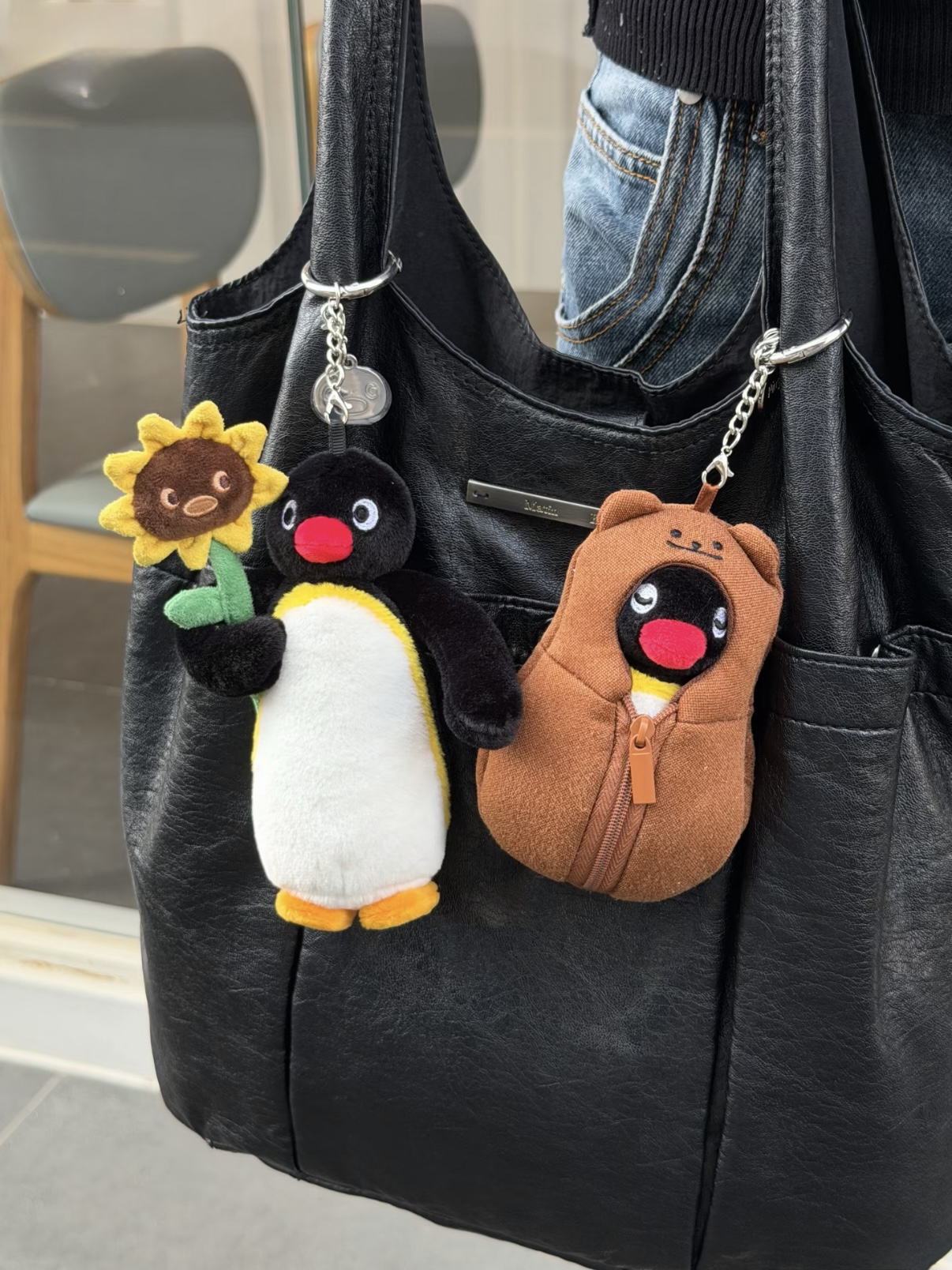 （預購）海外限定/正版授權  Pingu新品吊飾盲盒 🖤