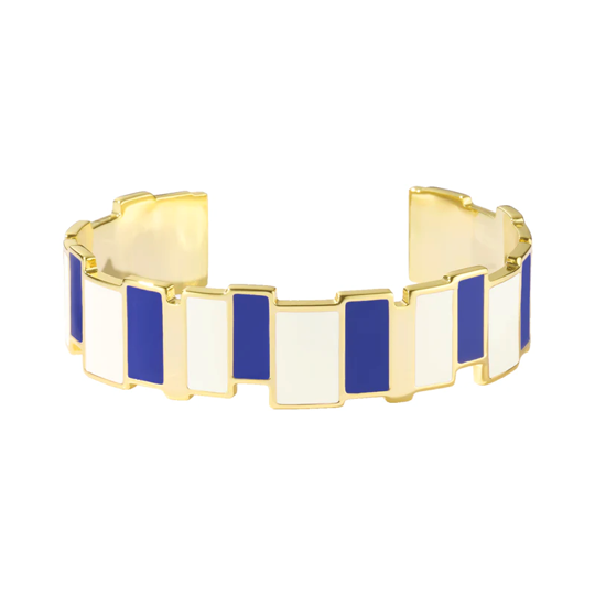 1BU0407-107 [BANGLEUP] Inès Multi Bangle Navy Blue #BUP23-INM-BAO40 (EU)