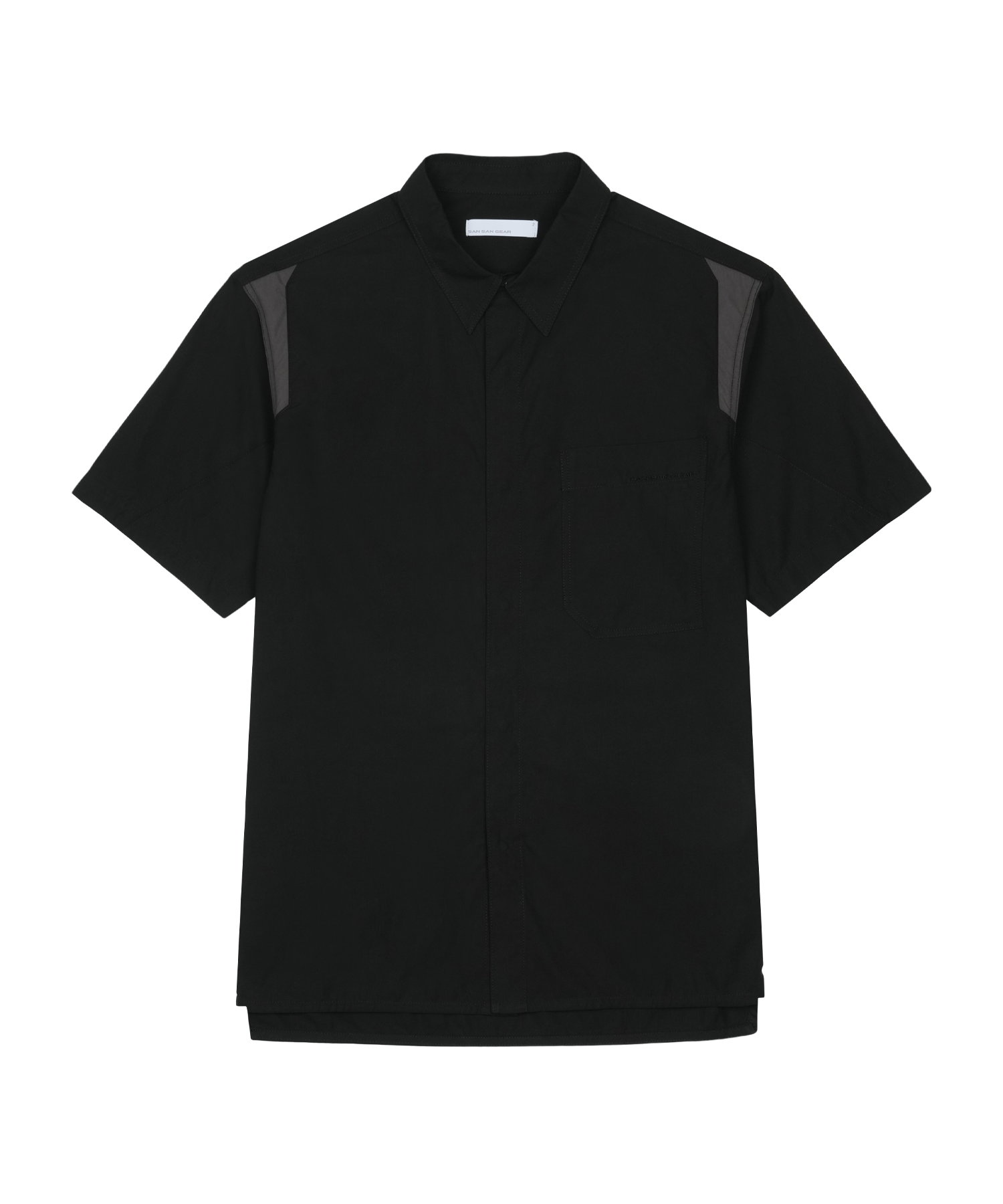 SAN SAN GEAR |BLOCK SHIRT "BLACK"