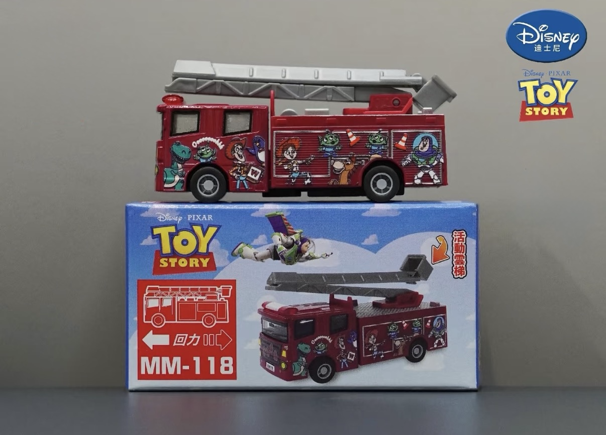 香港合金車/迴力車 - Toy Story 消防車