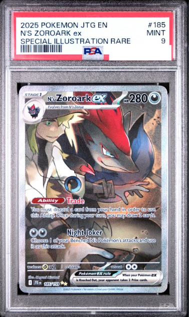 POKEMON ENGLISH JTGEN 185/159 PSA9