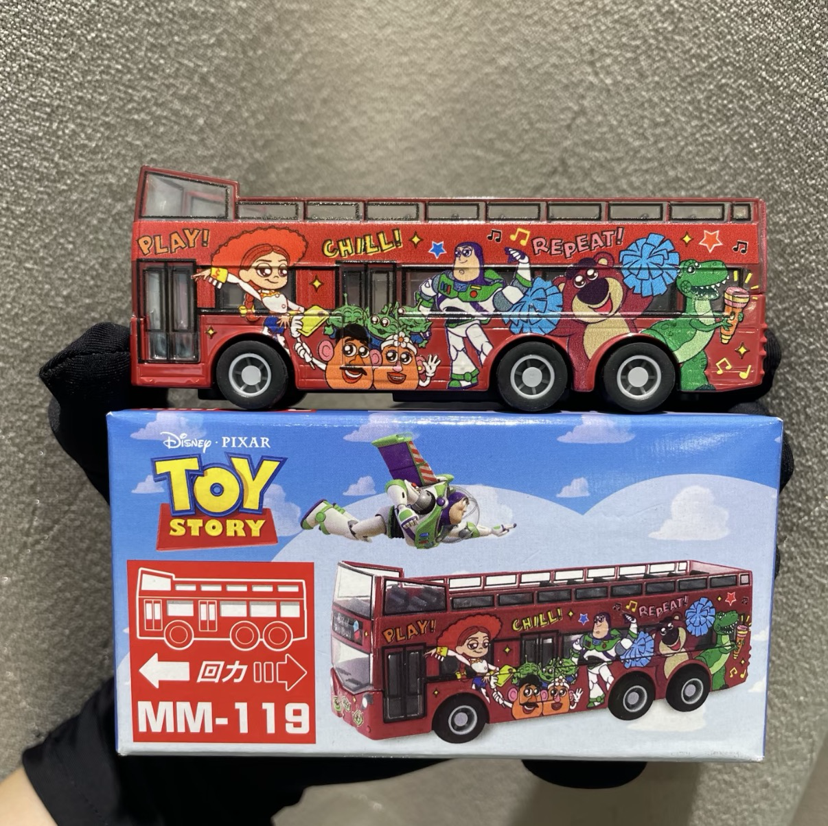 香港合金車/迴力車 - Toy Story 觀光巴士