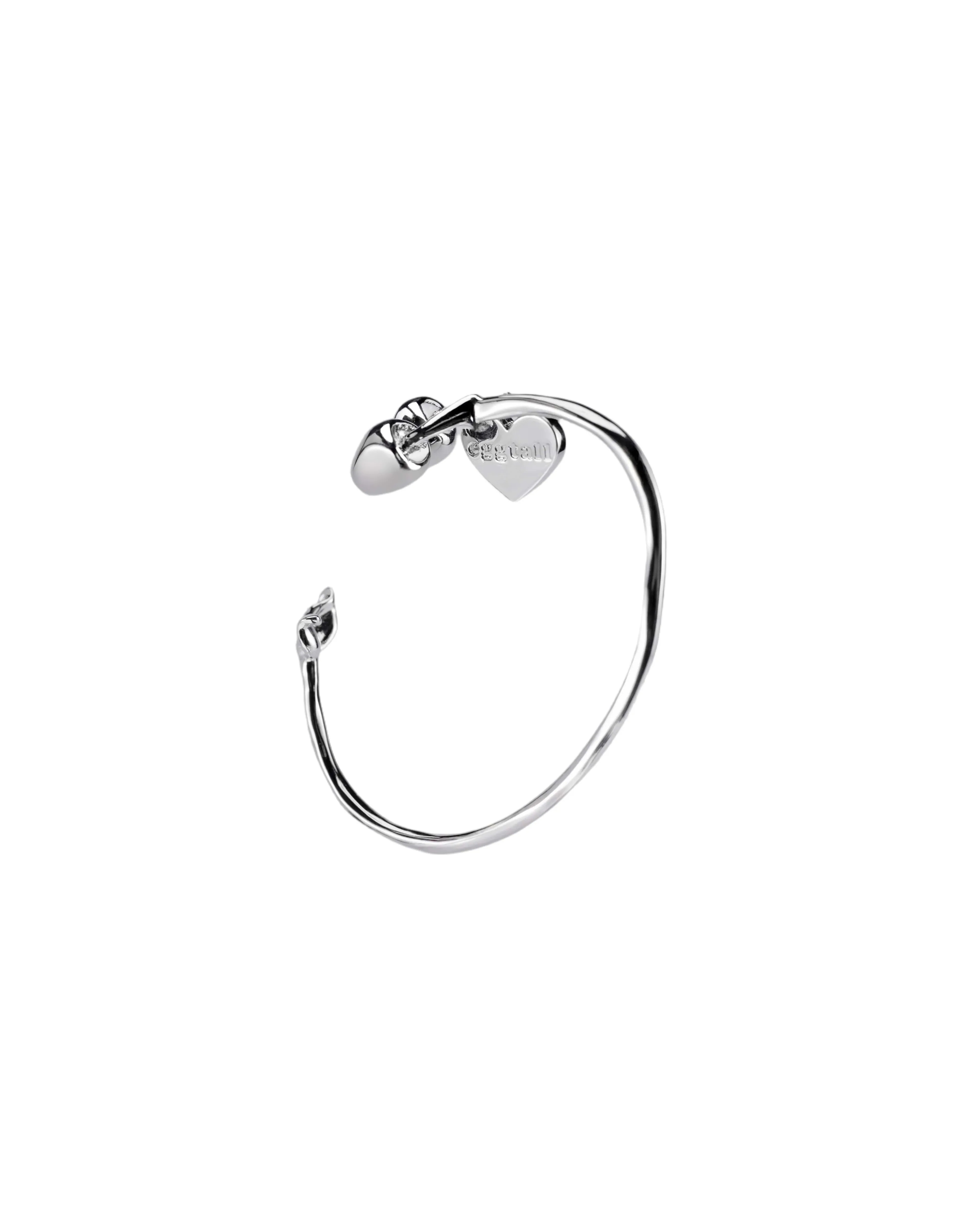 【車庫服飾】RECOVERY X eggtall Cherry-ish Bangle 櫻桃手環 (亮銀)