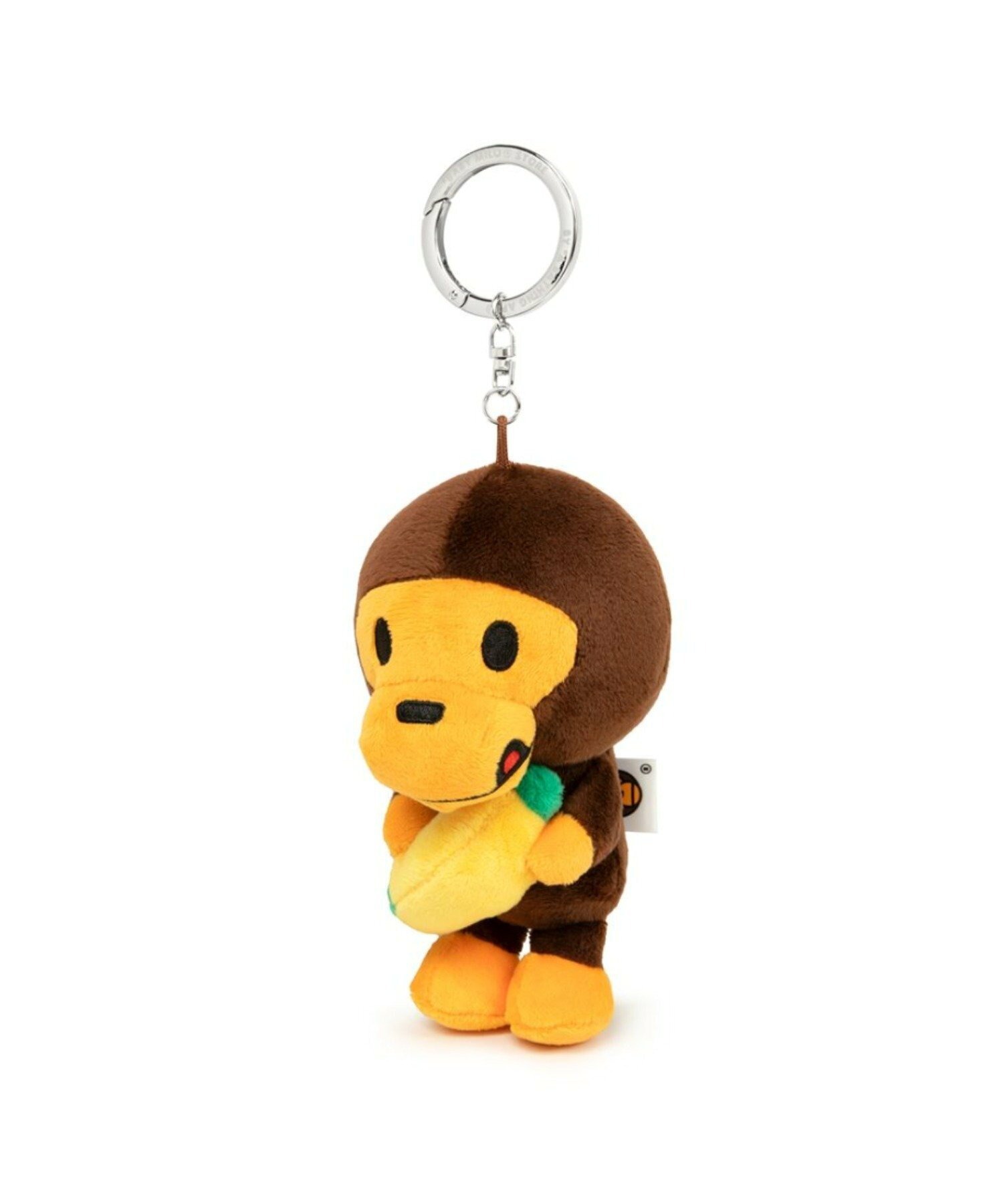 2026SS BAPE A BATHING APE BABY MILO BANANA PLUSH DOLL KEYCHAIN 12CM 小猴子 香蕉 鑰匙圈 現貨 AM20182312