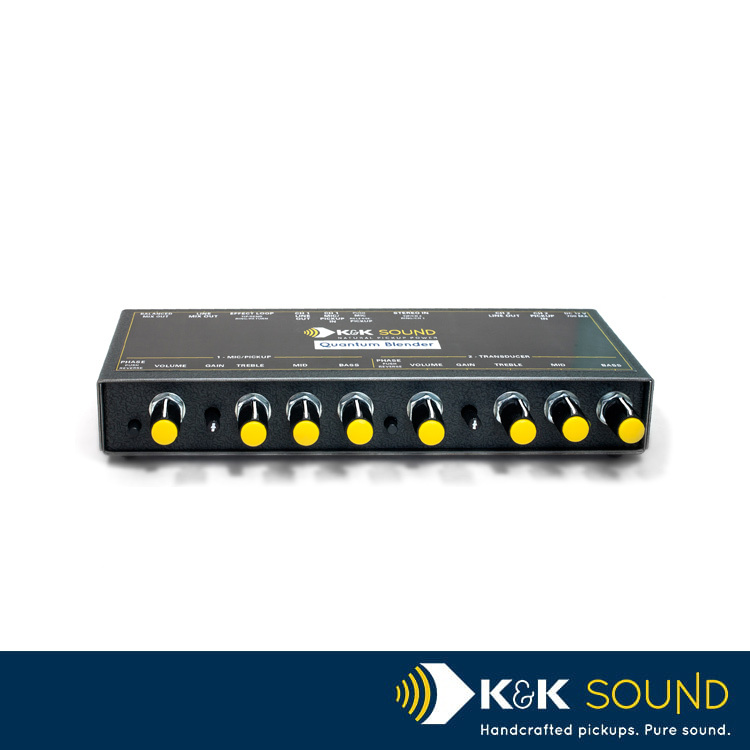 K&K Sound Quantum Blender 雙軌 木吉他 前級