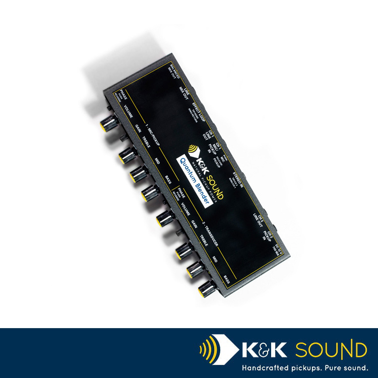 K&K Sound Quantum Blender 雙軌 木吉他 前級