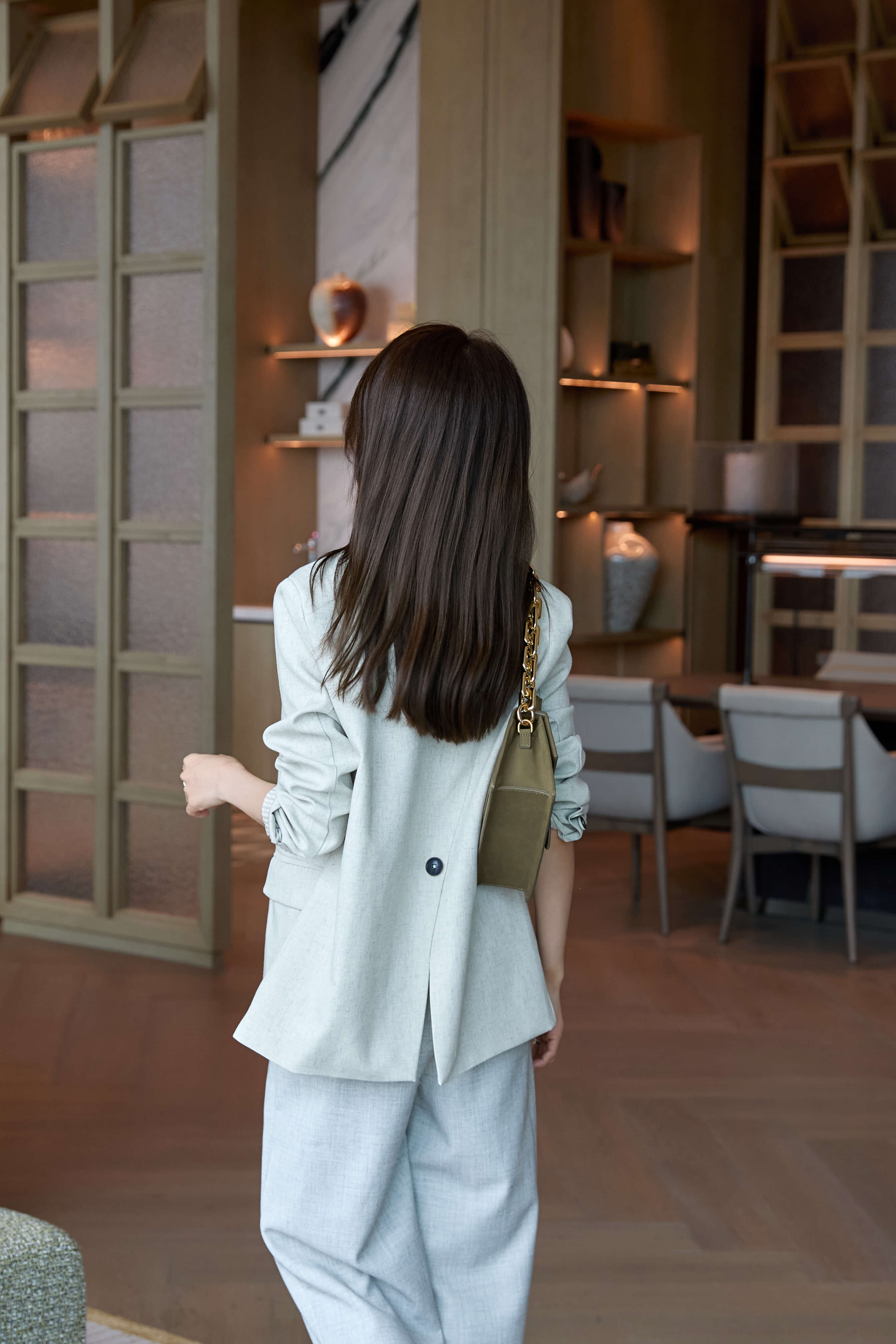 Double-Breasted Linen-Blend Blazer_BZ264L02