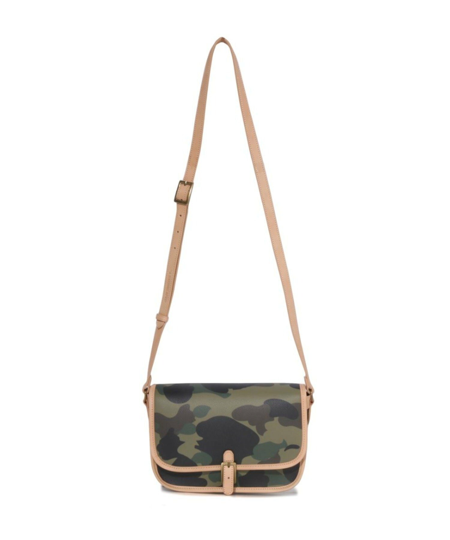 2026SS BAPE A BATHING APE 1ST CAMO LEATHER SHOULDER BAG 迷彩 側背包 現貨 1M30190014
