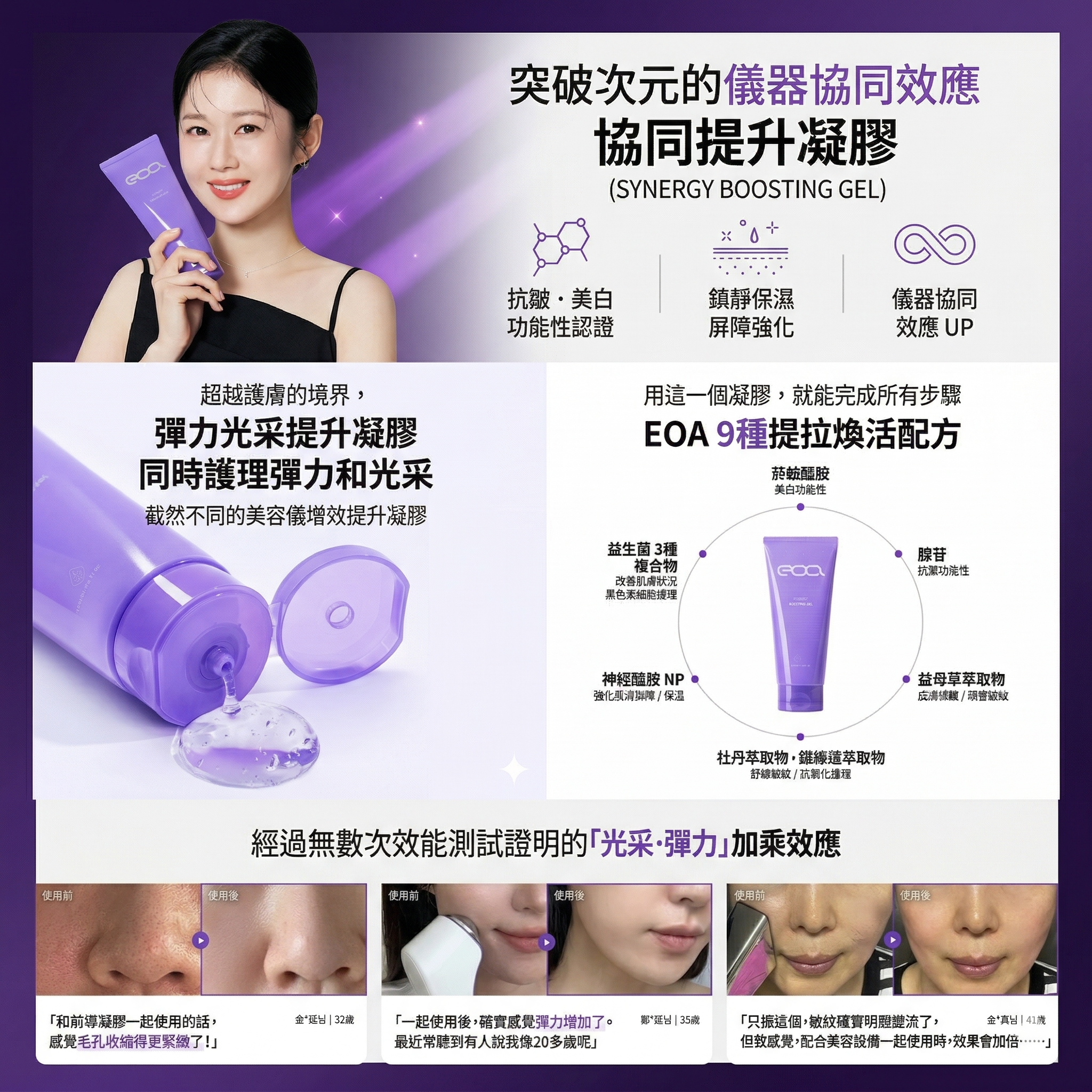 【直播】EOA LX040253 SYNERGY BOOSTING GEL 協同增效凝膠 200ml