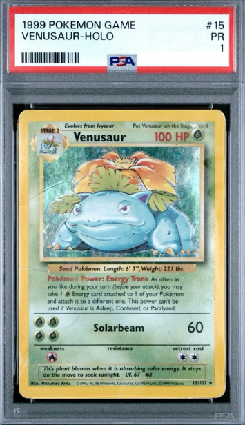 POKEMON ENGLISH 15/102 PSA1