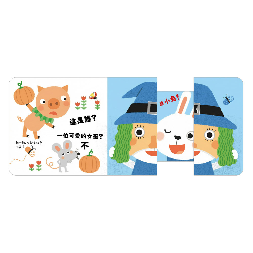 玩得停不下來的抽拉書-猜猜我是誰