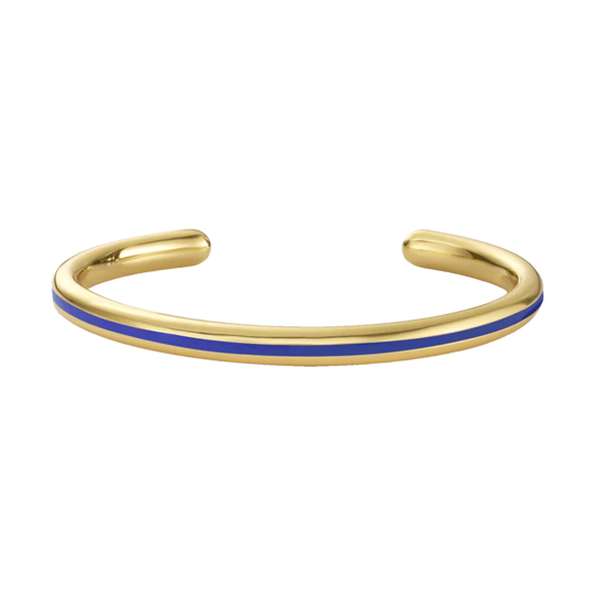 1BU0407-113 [BANGLEUP] Line Bangle Navy Blue #BUP23-LIG-BAO40 (EU)