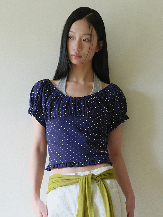 ROLAROLA DOT PUFF T-SHIRT