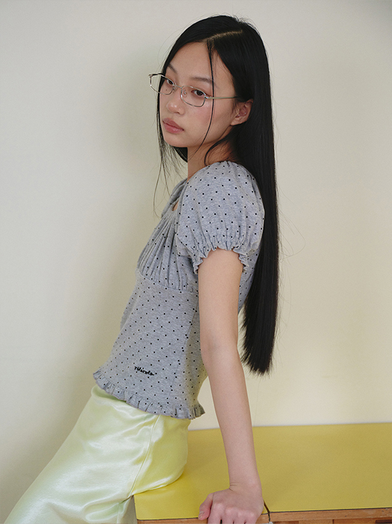 ROLAROLA DOT PUFF T-SHIRT