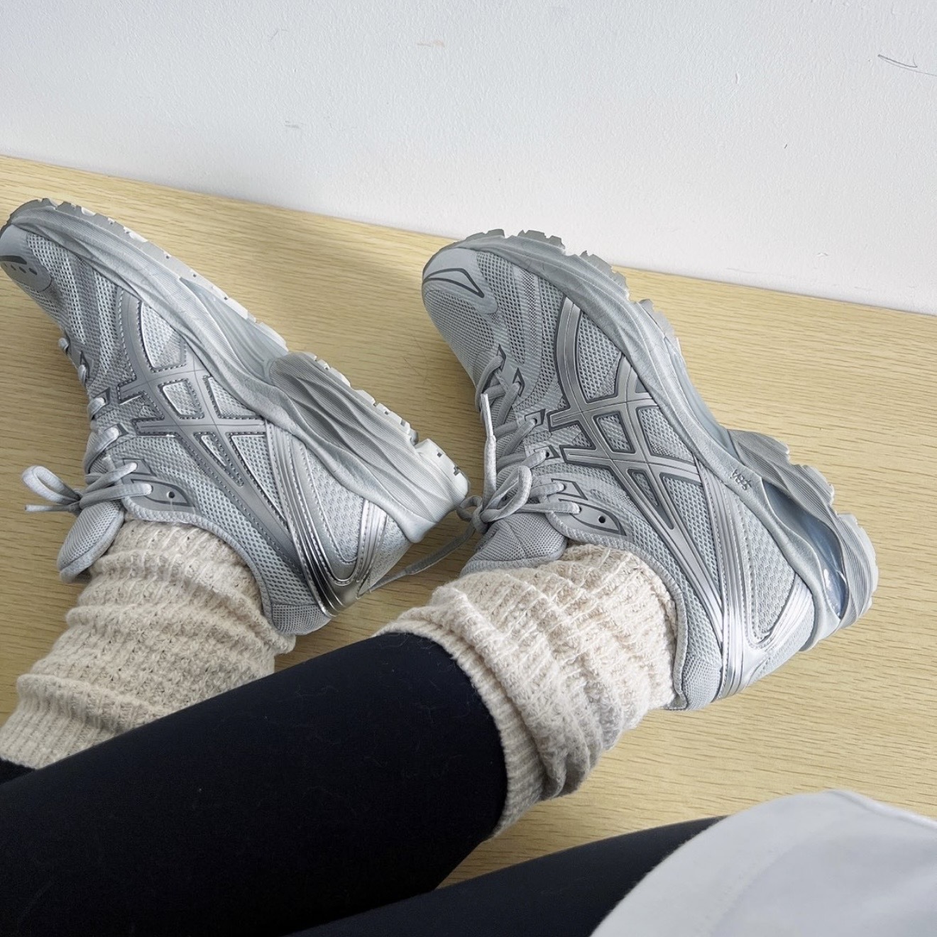 ASICS GEL-FLUX 4 CN 灰銀 復古 休閒 慢跑鞋  1011B646-020
