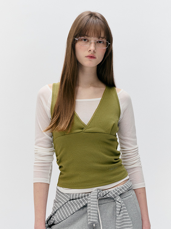 ROLAROLA NUBASIC LAYERED SLEEVELESS SET