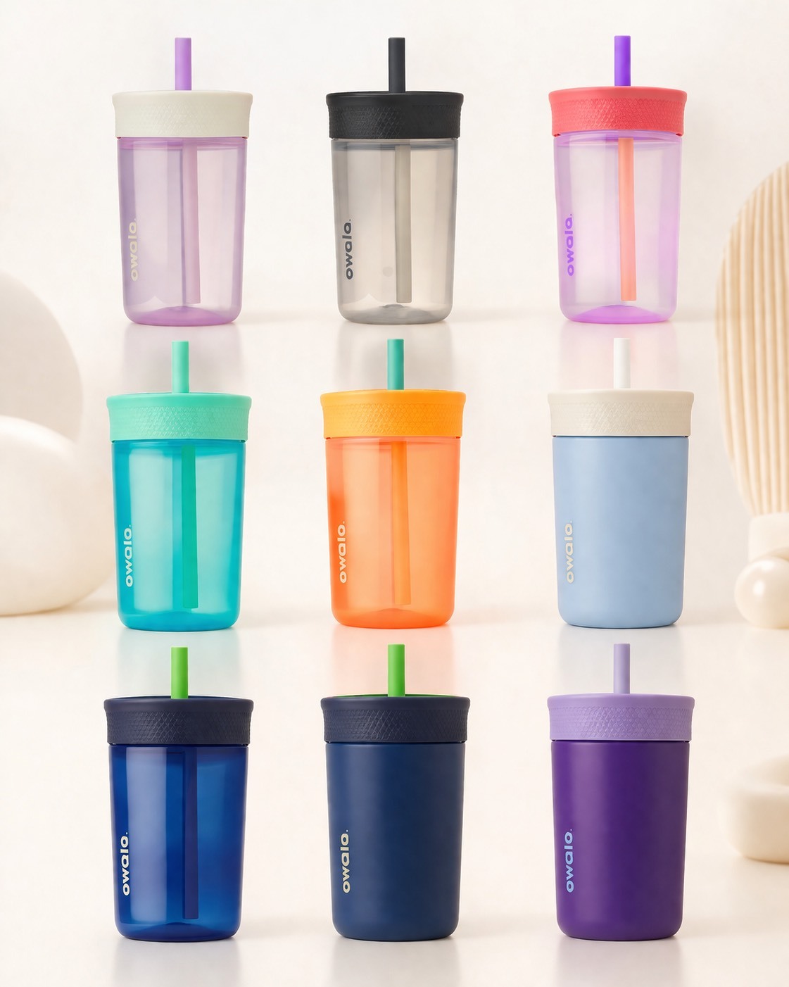 美國代購 Owala Kids' Tumbler 防漏 水杯 吸管 環保杯