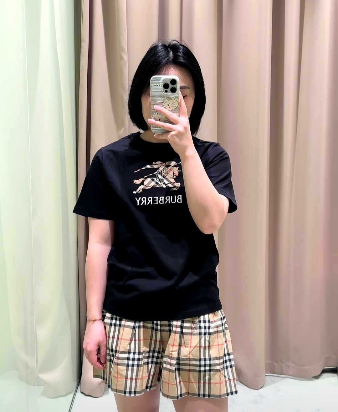 BBR kids 經典戰馬 Tee 黑色 或 白色