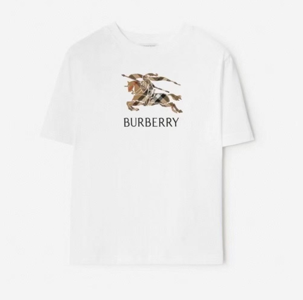 BBR kids 經典戰馬 Tee 黑色 或 白色