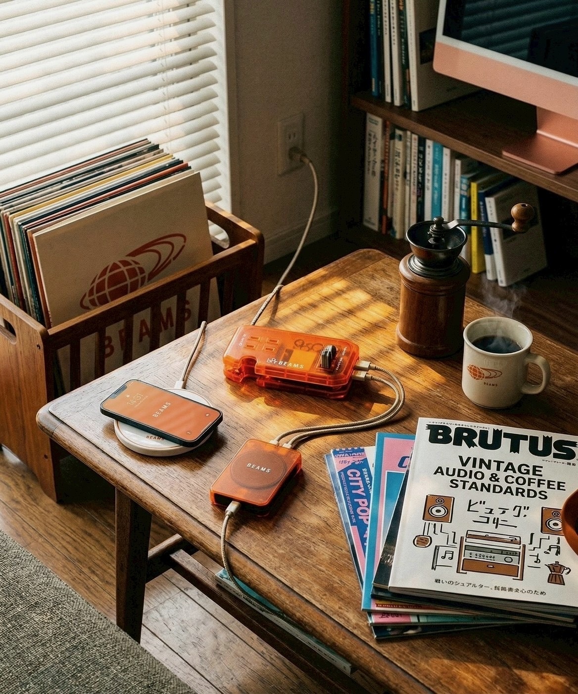 bPr BEAMS 🇯🇵復古透視充電座 AC&USB TAP SKELETON|日本連線|