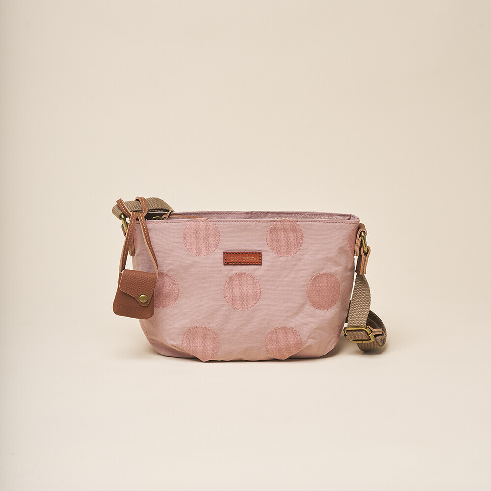 側背包/單肩包 刺繡 女士 棉