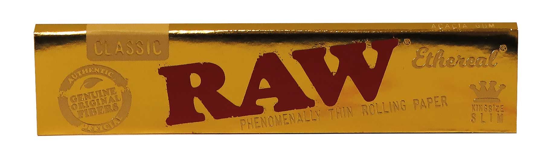 RAW ETHEREAL SLIM Box 極薄捲菸紙 (50入)