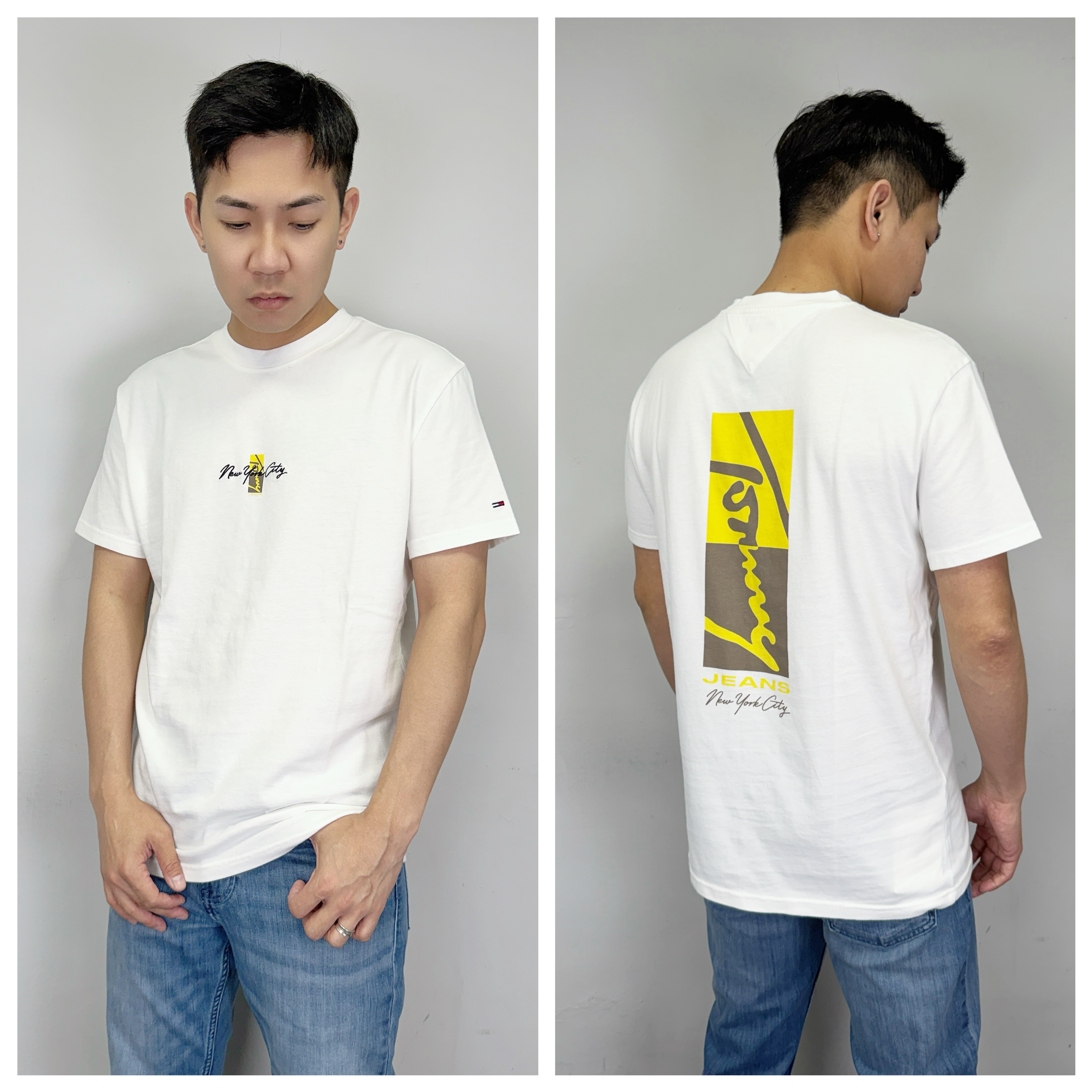 Tommy Jeans 背後長方草寫字母 短袖上衣 短T