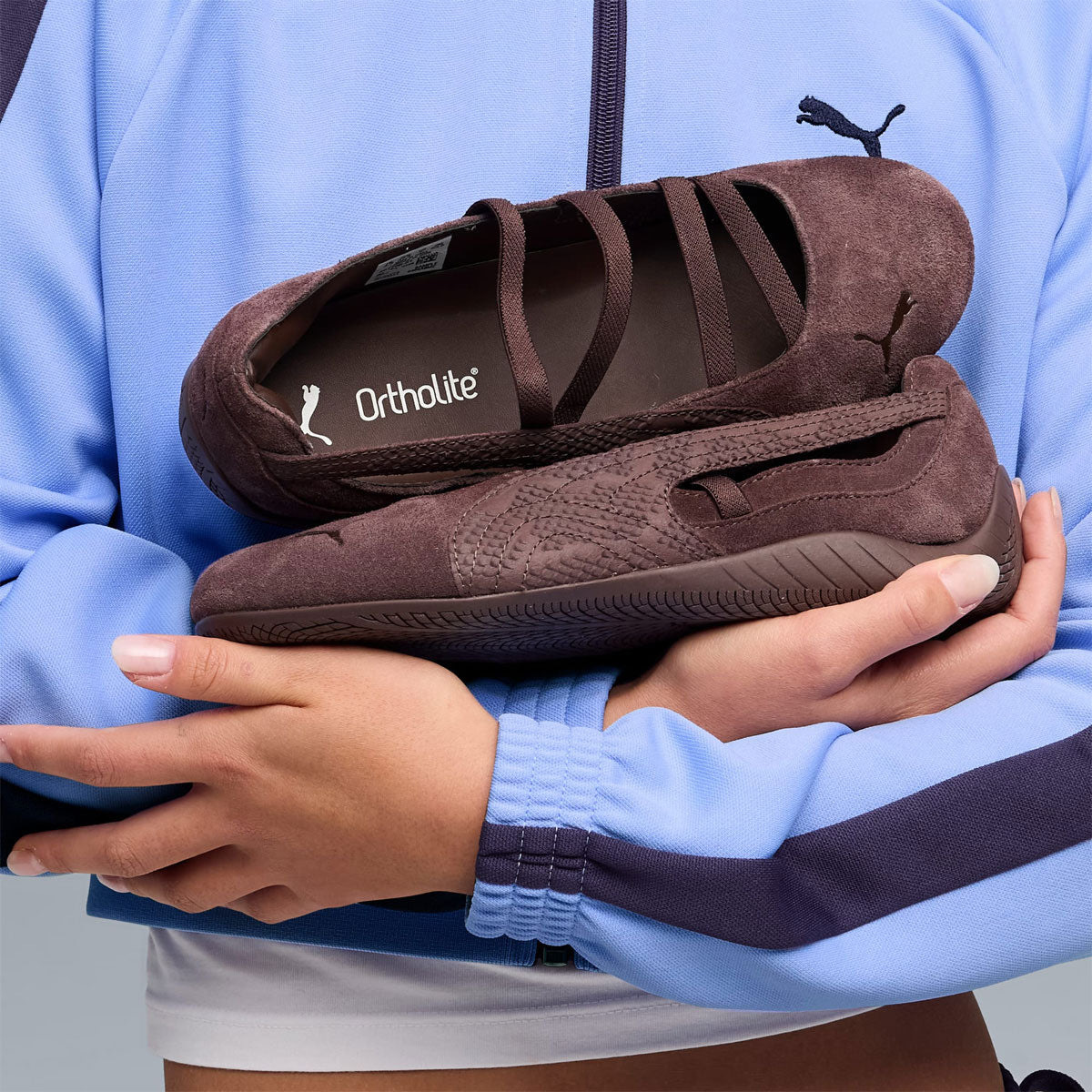 PUMA SPEEDCAT BALLET PYTHON 巧克力棕 芭蕾舞鞋 休閒 瑪莉珍 407706-01