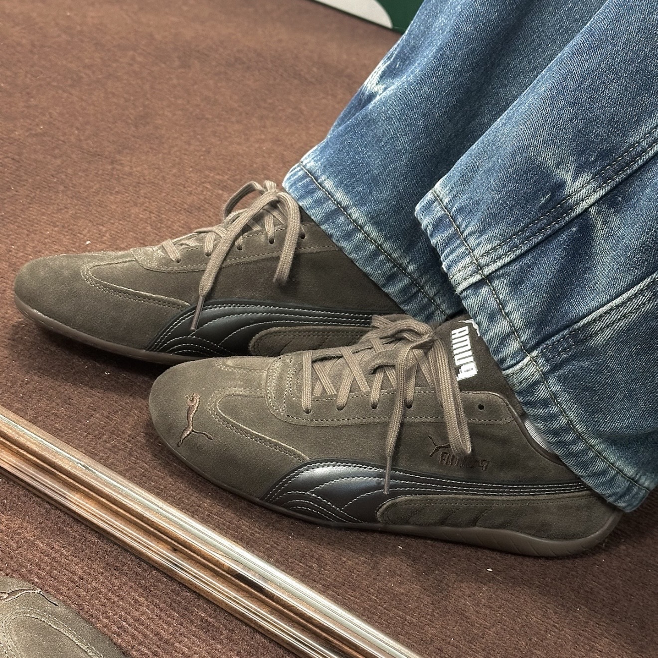 PUMA SPEEDCAT LUX 摩卡棕 灰銀 賽車鞋 休閒 薄底鞋 408198-01