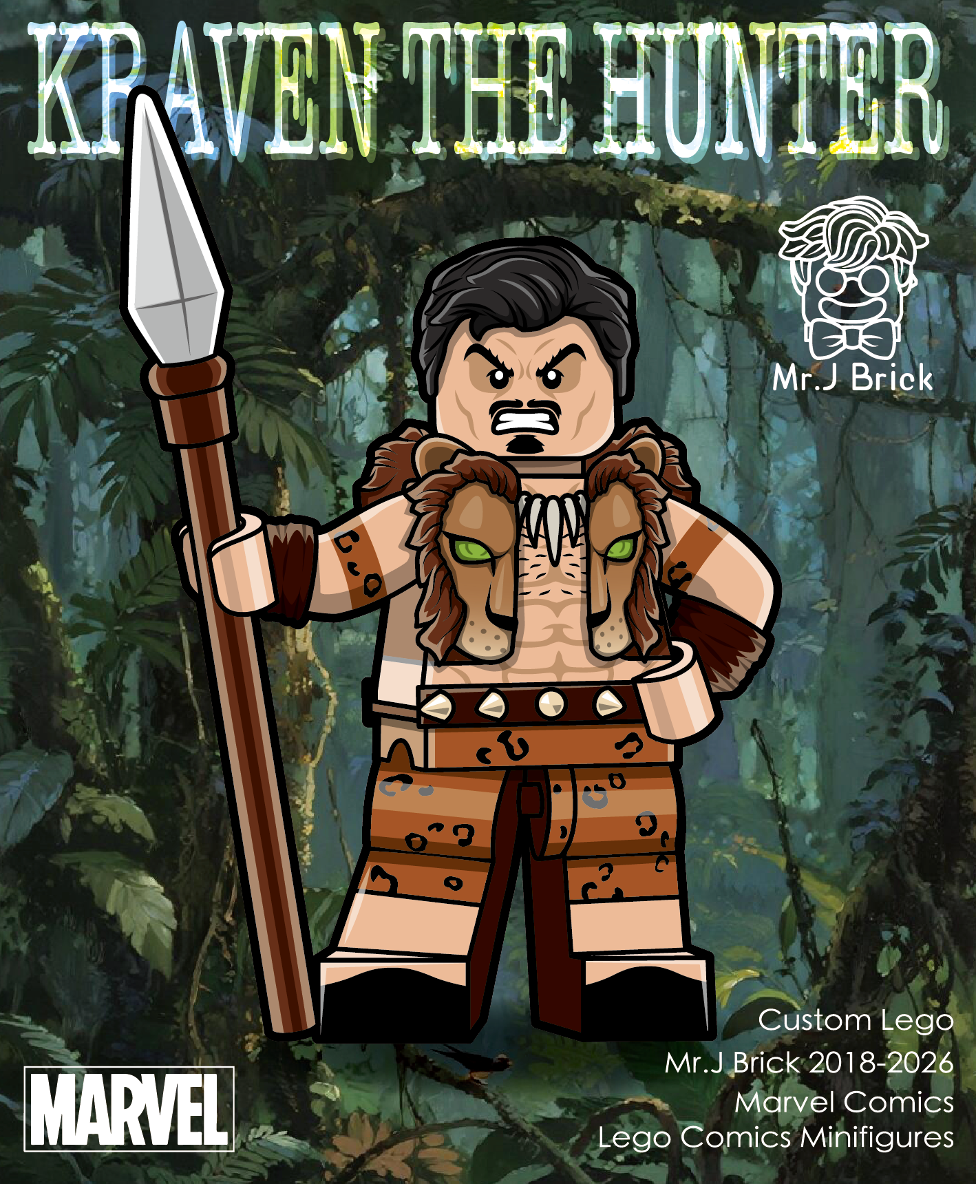 【預訂】【Mr J Brick】獵人克萊文