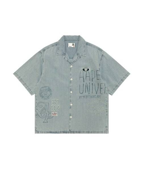 【AAPE 】0403發售 AAPE MAIN SHORT SLEEVE SHIRT