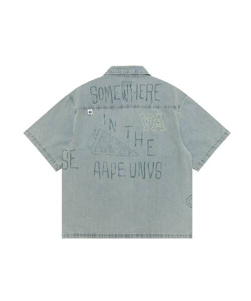 【AAPE 】0403發售 AAPE MAIN SHORT SLEEVE SHIRT