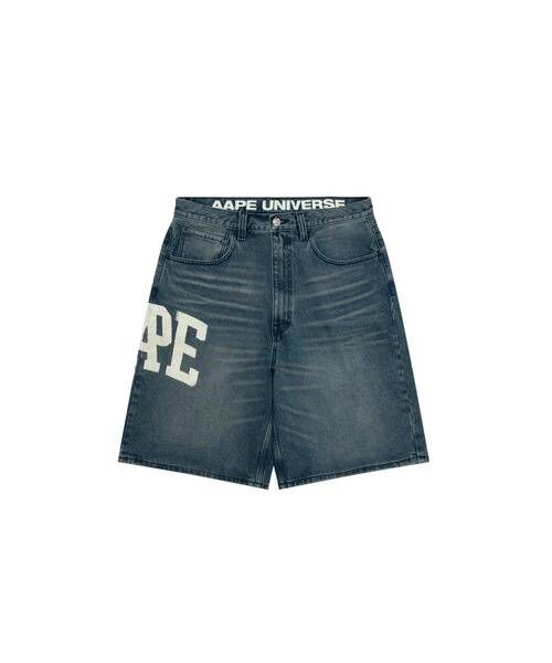 【AAPE 】0403發售 AAPE DENIM SHORTS