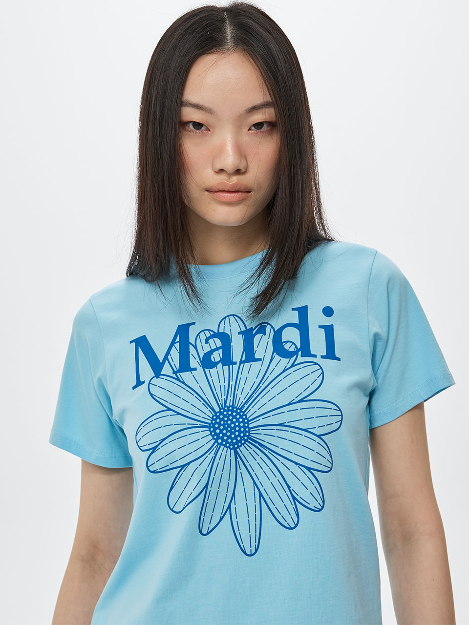 Mardi Mercredi SLIM TSHIRT FLOWERMARDI [指定色號限時優惠]