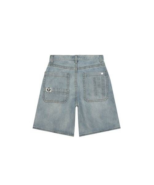 【AAPE 】0403發售 AAPE DENIM SHORTS