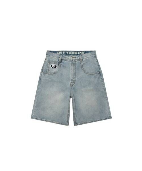 【AAPE 】0403發售 AAPE DENIM SHORTS
