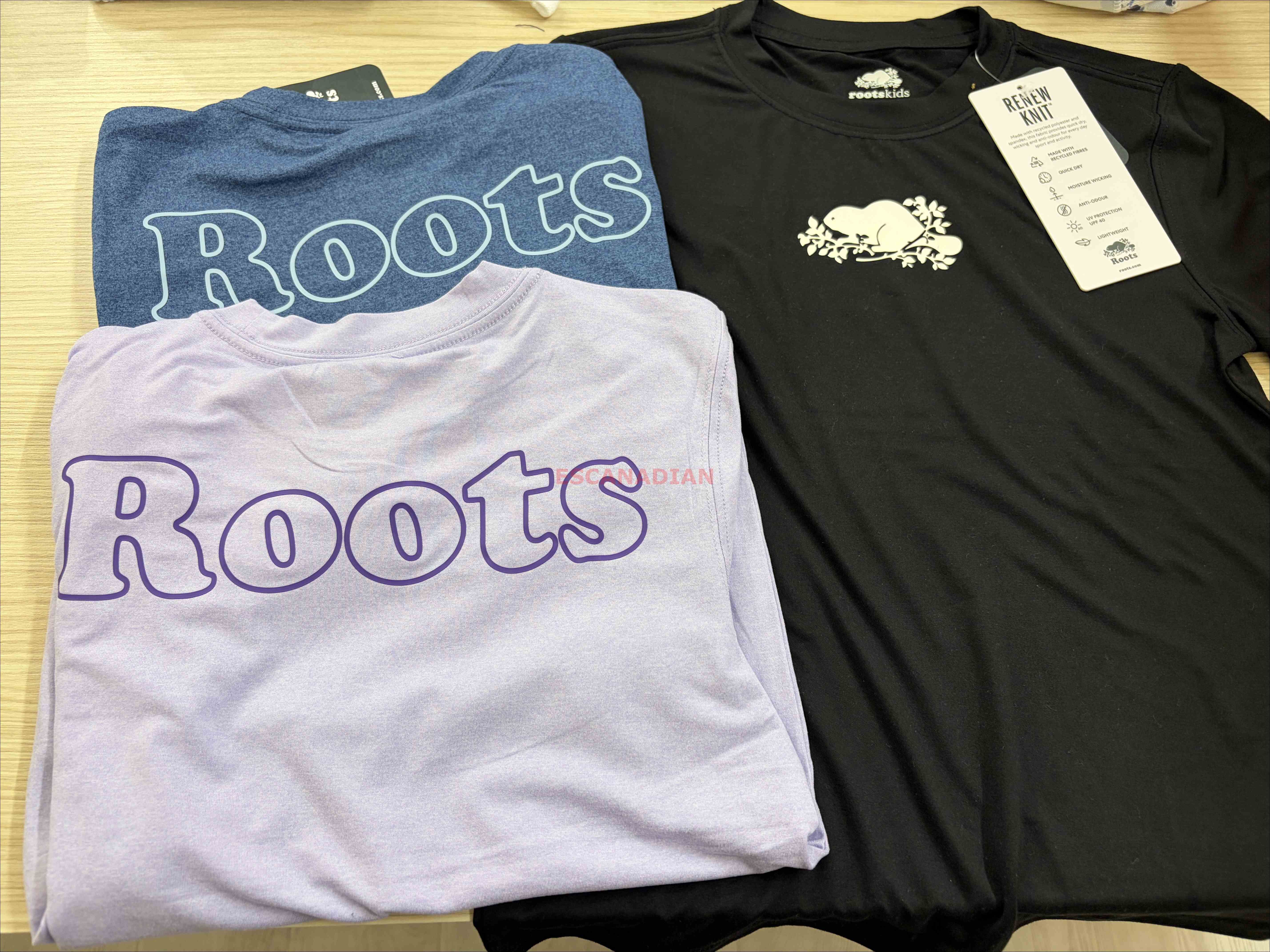 ROOTS 大童 Remix機能型 涼感 快乾 排汗 防曬抗UV 短TEE (3色)