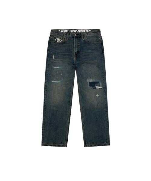 【AAPE 】0403發售 AAPE DENIM PANTS