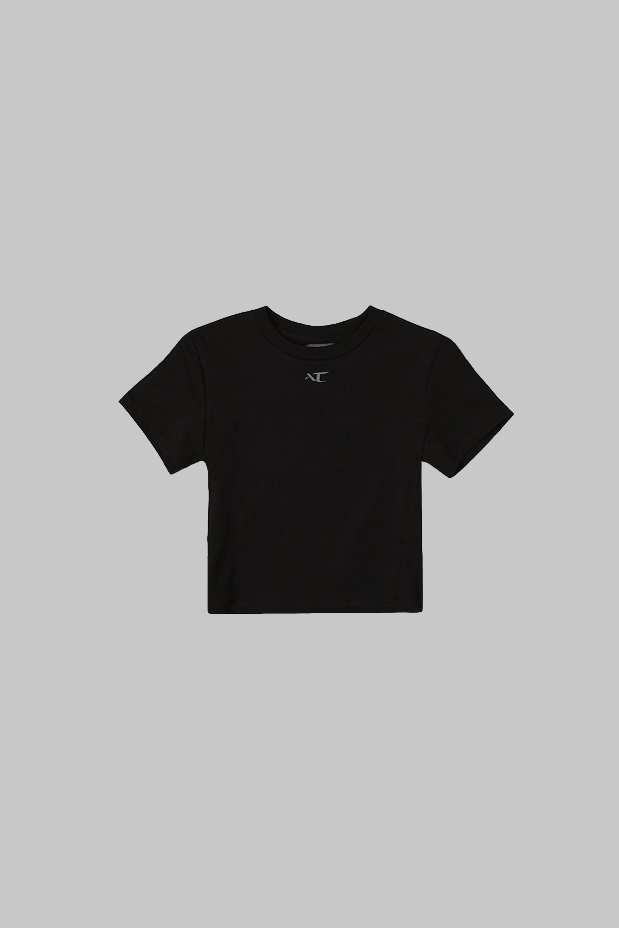 Anonymous Talking｜S26-SS05 – WMS Pleated Tee (Black)