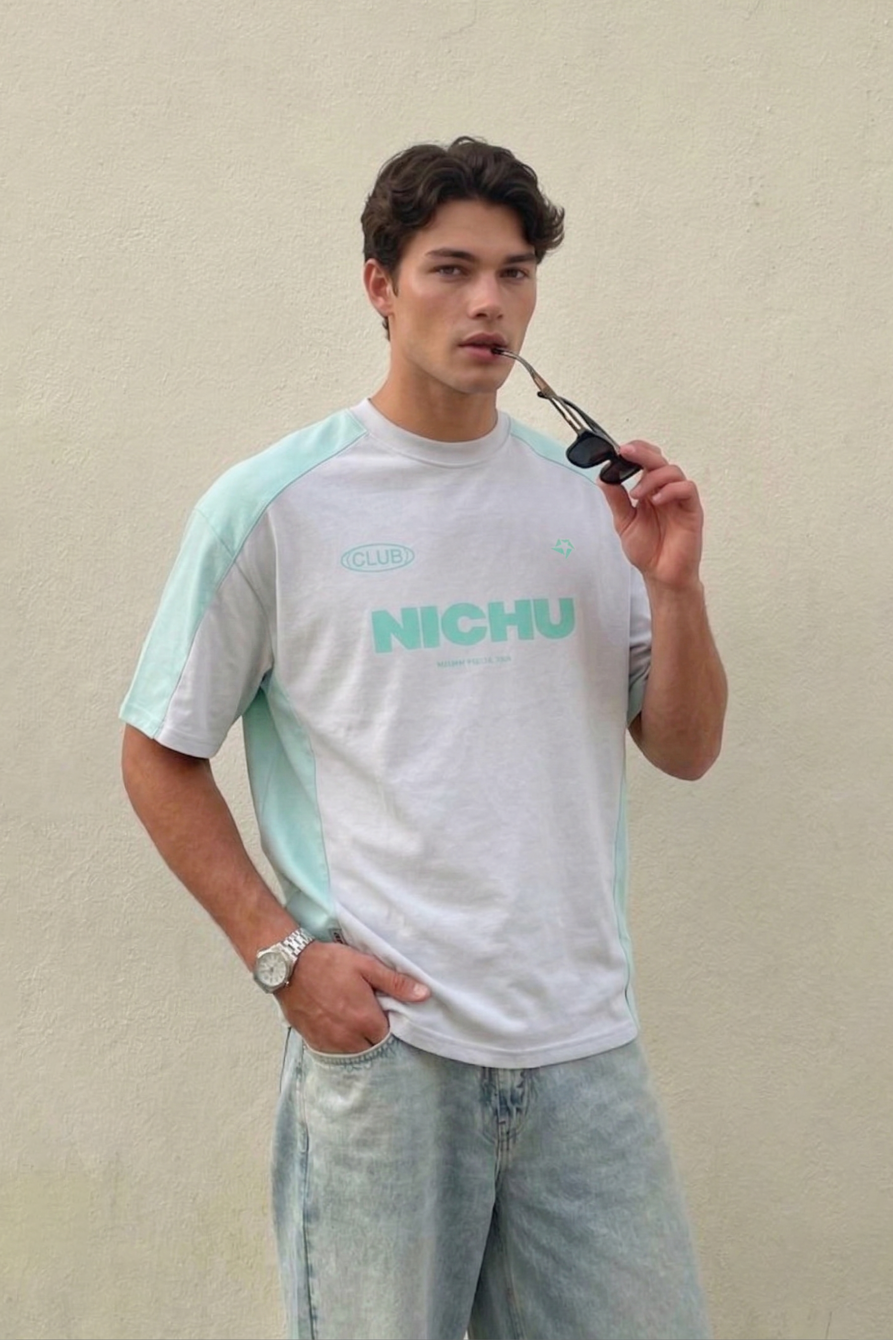 1995 FIELD Vintage Drop-Shoulder T-Shirt (U)