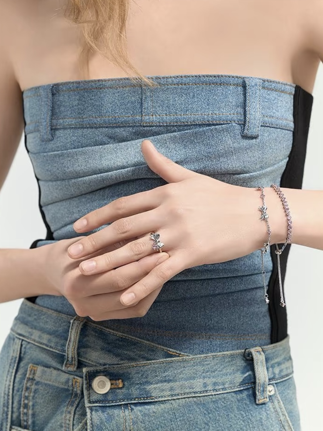 （限量預購） CHARLES & KEITH  小ck 蝴蝶結手鍊🎀