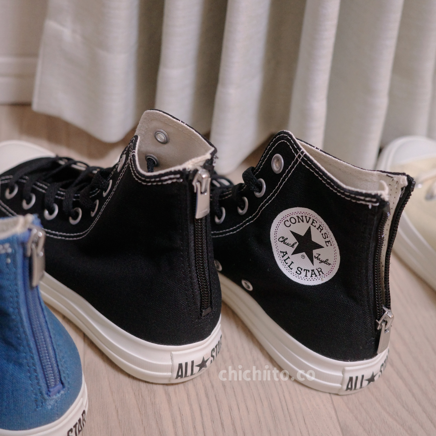 converse ALL STAR BACKZIP HI 後拉鍊帆布鞋
