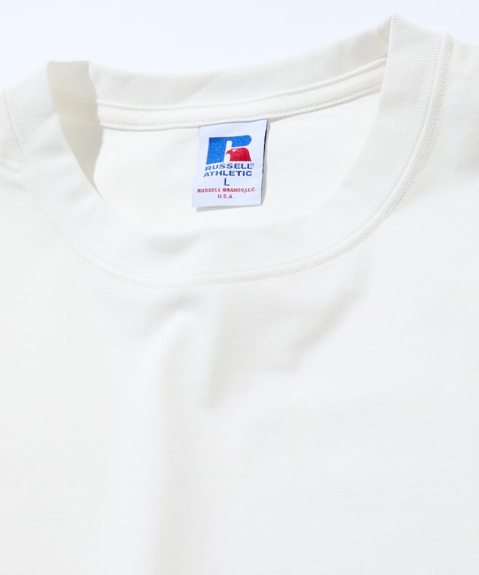 日本 Russell Athletic x Freak's Store 吸湿速乾 Side Pocket T-Shirt