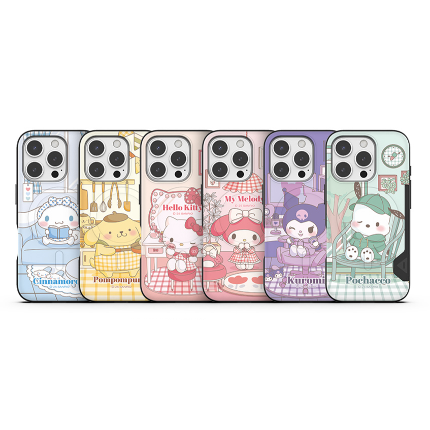 Sanrio - Magsafe Hard Card Case - 防撞插卡磁吸手機保護硬殼 TY