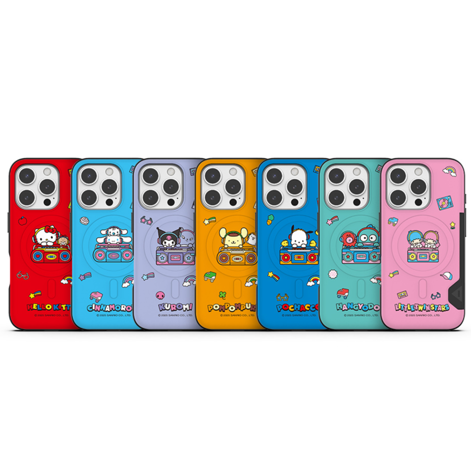 Sanrio - Magsafe Hard Card Case - 防撞插卡磁吸手機保護硬殼 TY