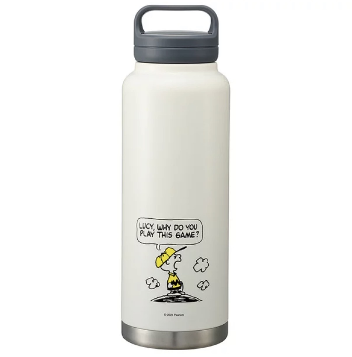 JP Snoopy 不鏽鋼保溫保冷手提杯 1200ml 4936 TK260403